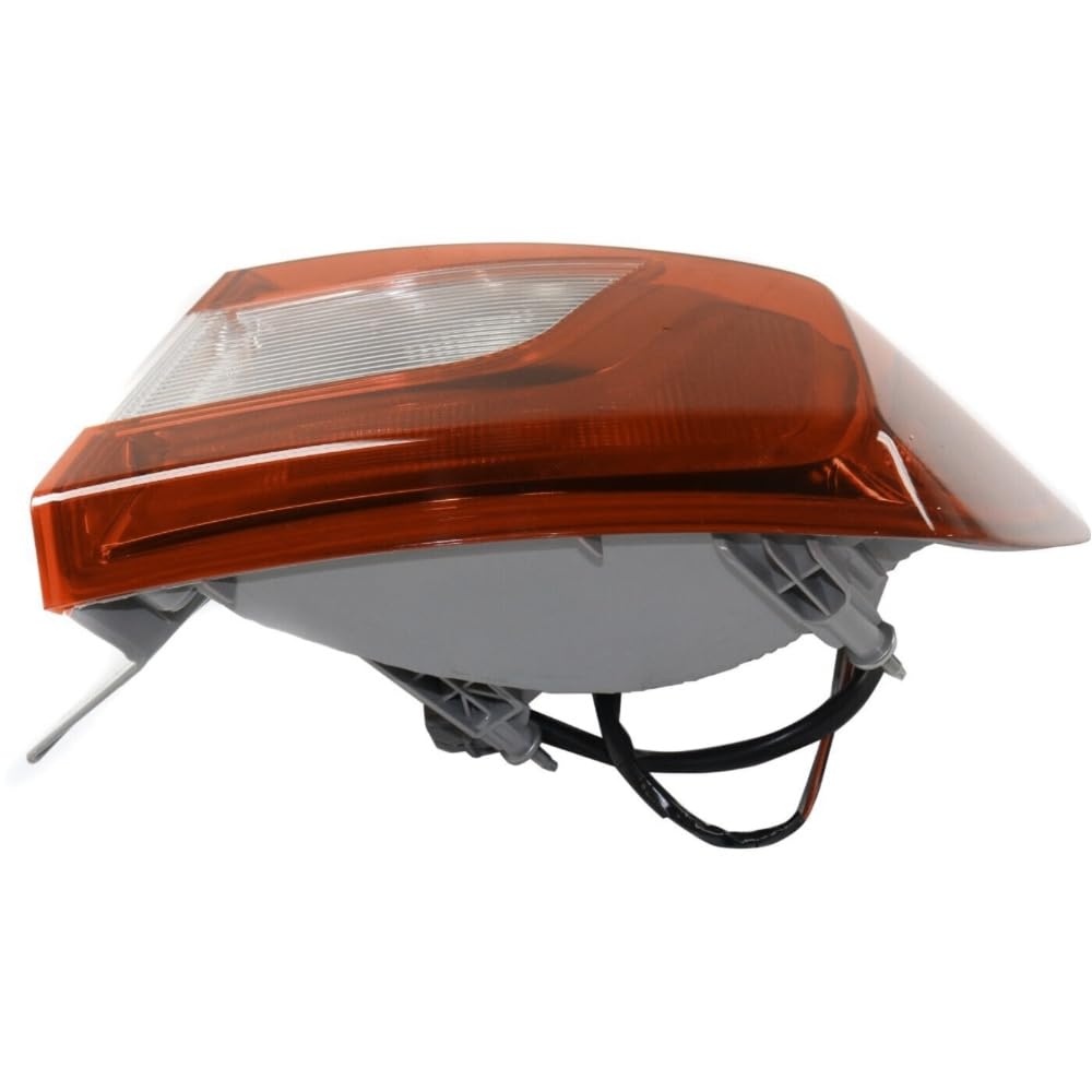 Amazon.com: WOESDYCV Tail Light Passenger Side Clear & Red